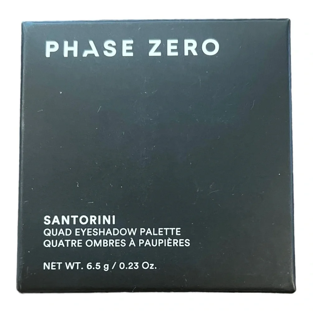 PHASE ZERO Quad Eyeshadow Palette Santorini NEW